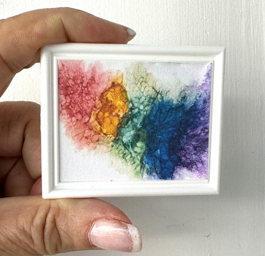 MODERN DOLLHOUSE ART, Abstract Dollhouse Art, 112 Scale, Contemporary