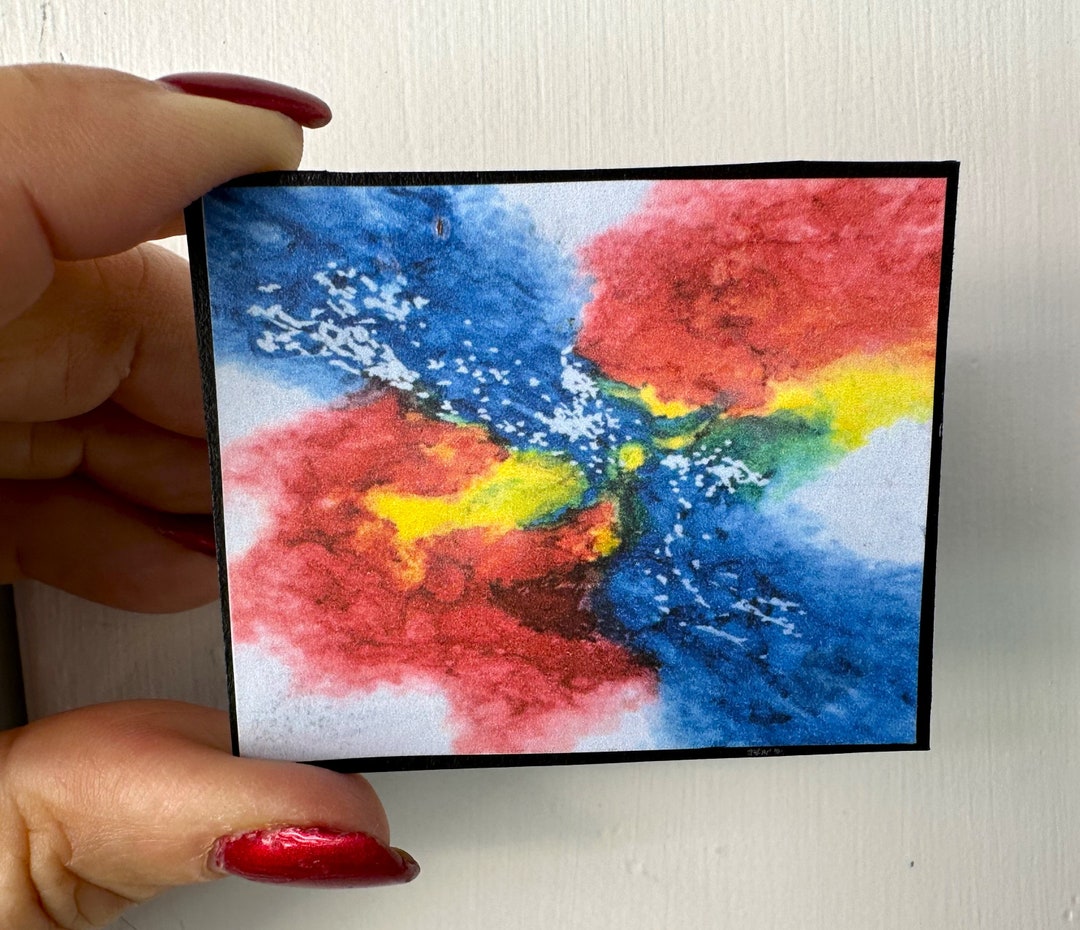 MODERN DOLLHOUSE ART, Abstract Dollhouse Art, 112 Scale, Contemporary