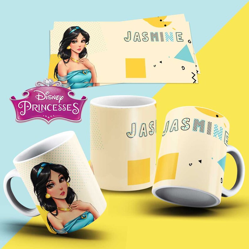 18 Mug Design Template Disney Princess Mug Sublimation Etsy