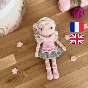 Lilwenn, la petite fée, tutoriel au crochet / Lilwenn, the little Fairy, crochet pattern