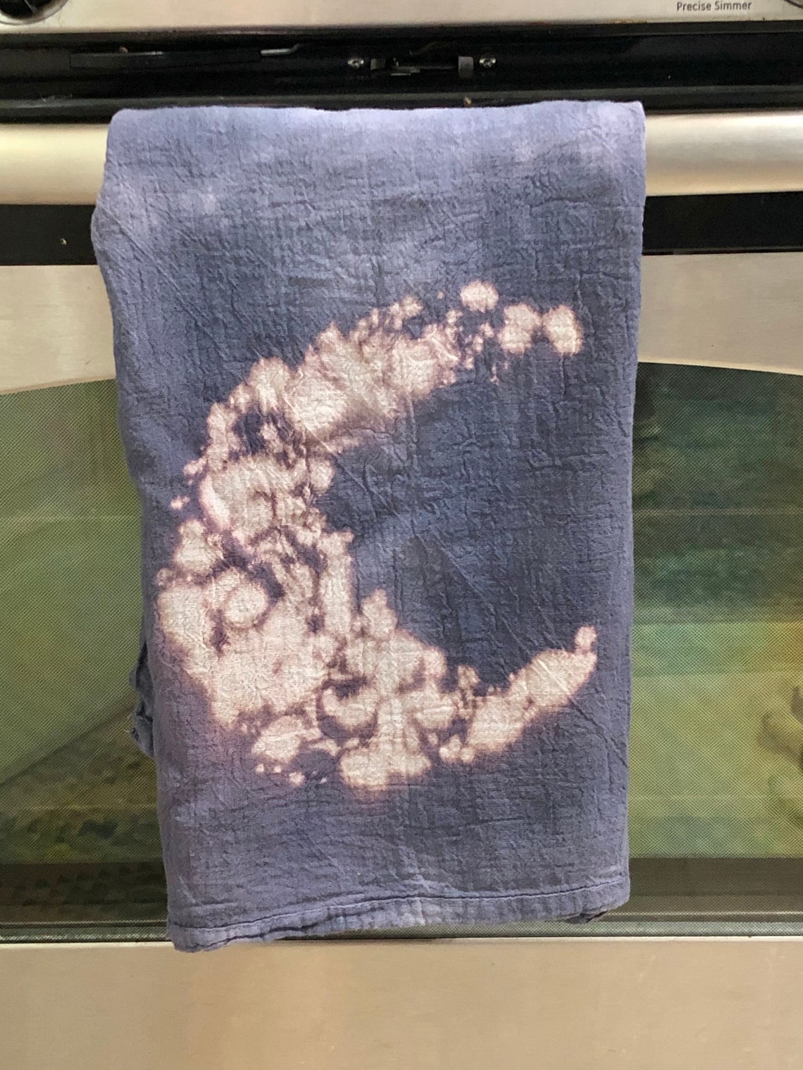 Tie Dye Flour Sack Tea Towel Tie Dye Kitchen Towel Tie Dye Etsy