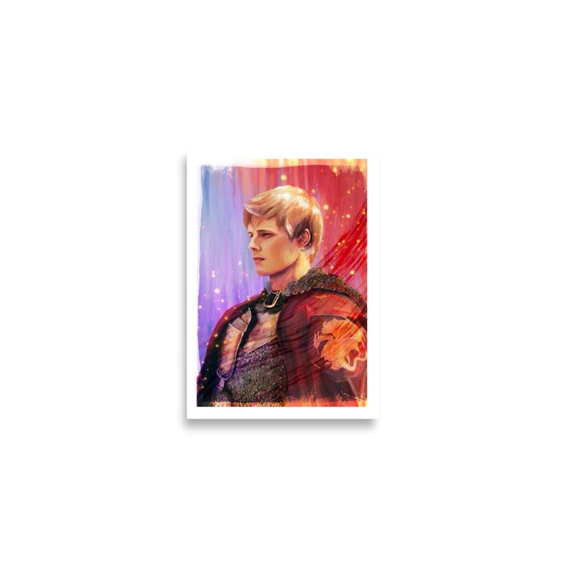 Arthur Pendragon- Merlin Fan Art - Etsy