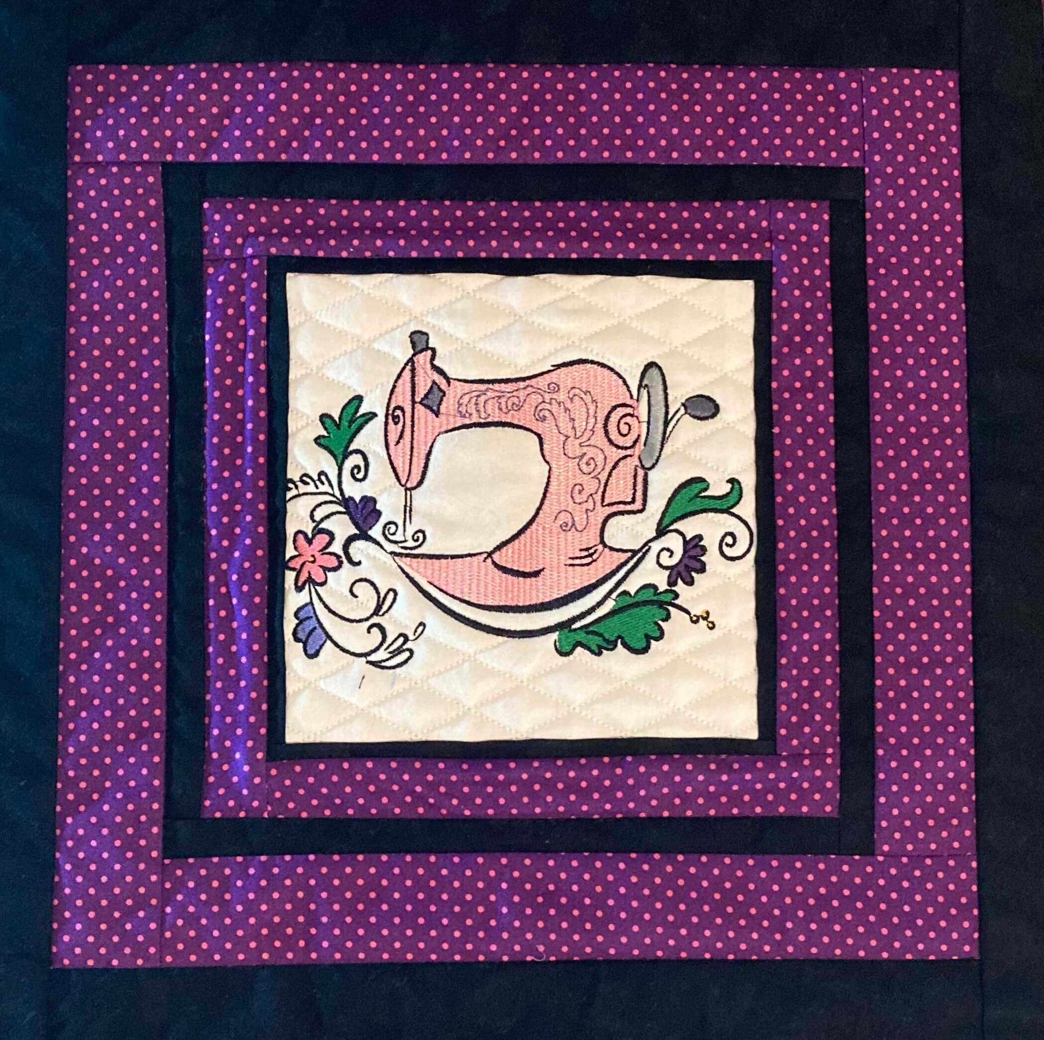 Vintage Sewing Machine Wall Hanging Etsy