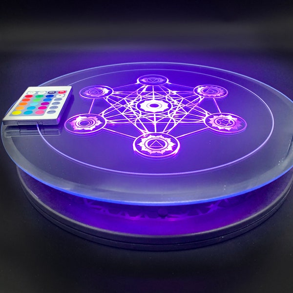 Infinity Mirror Table Etsy