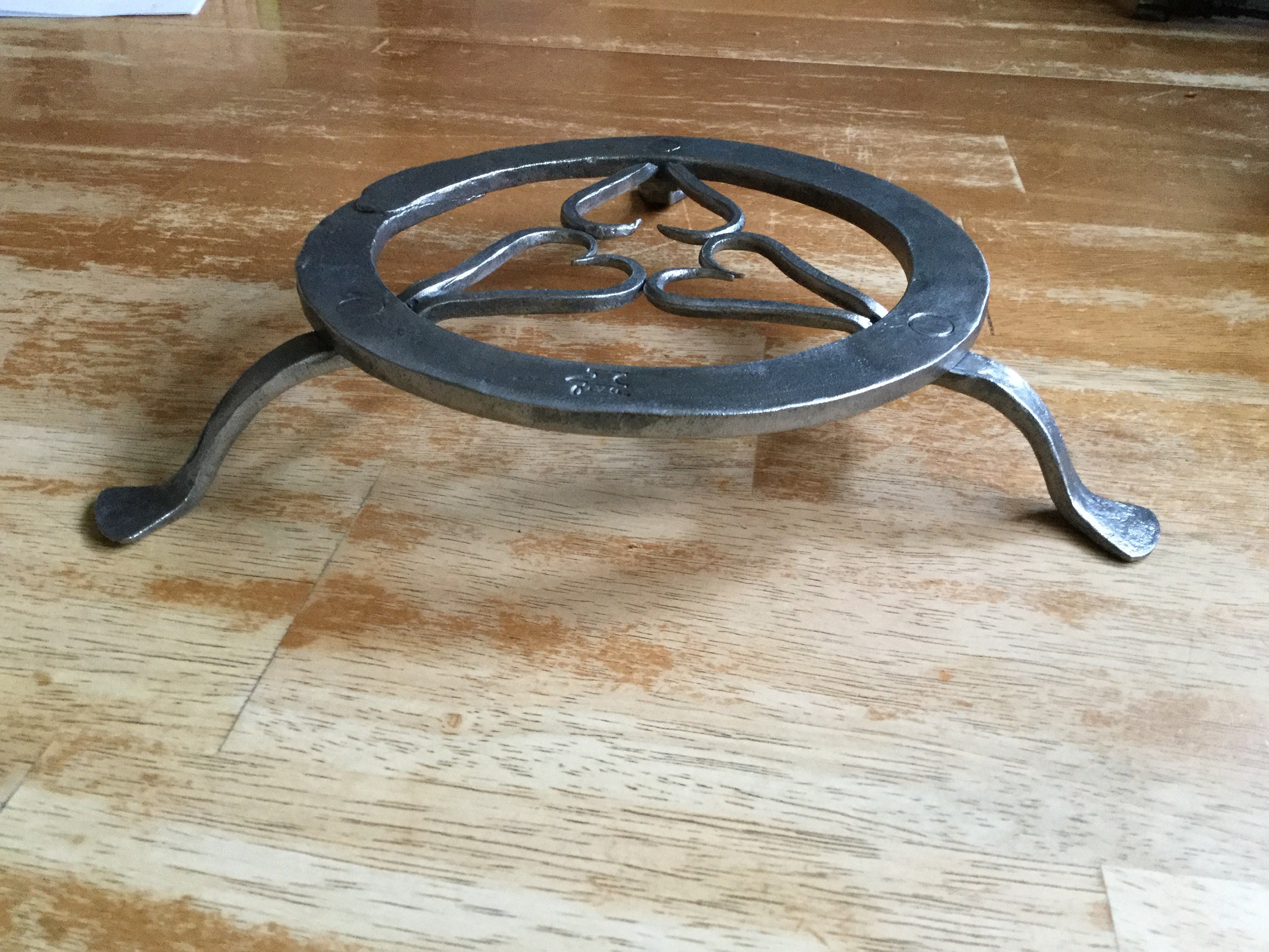 Hand trivet Kitchenware Tableware Iron trivet Etsy