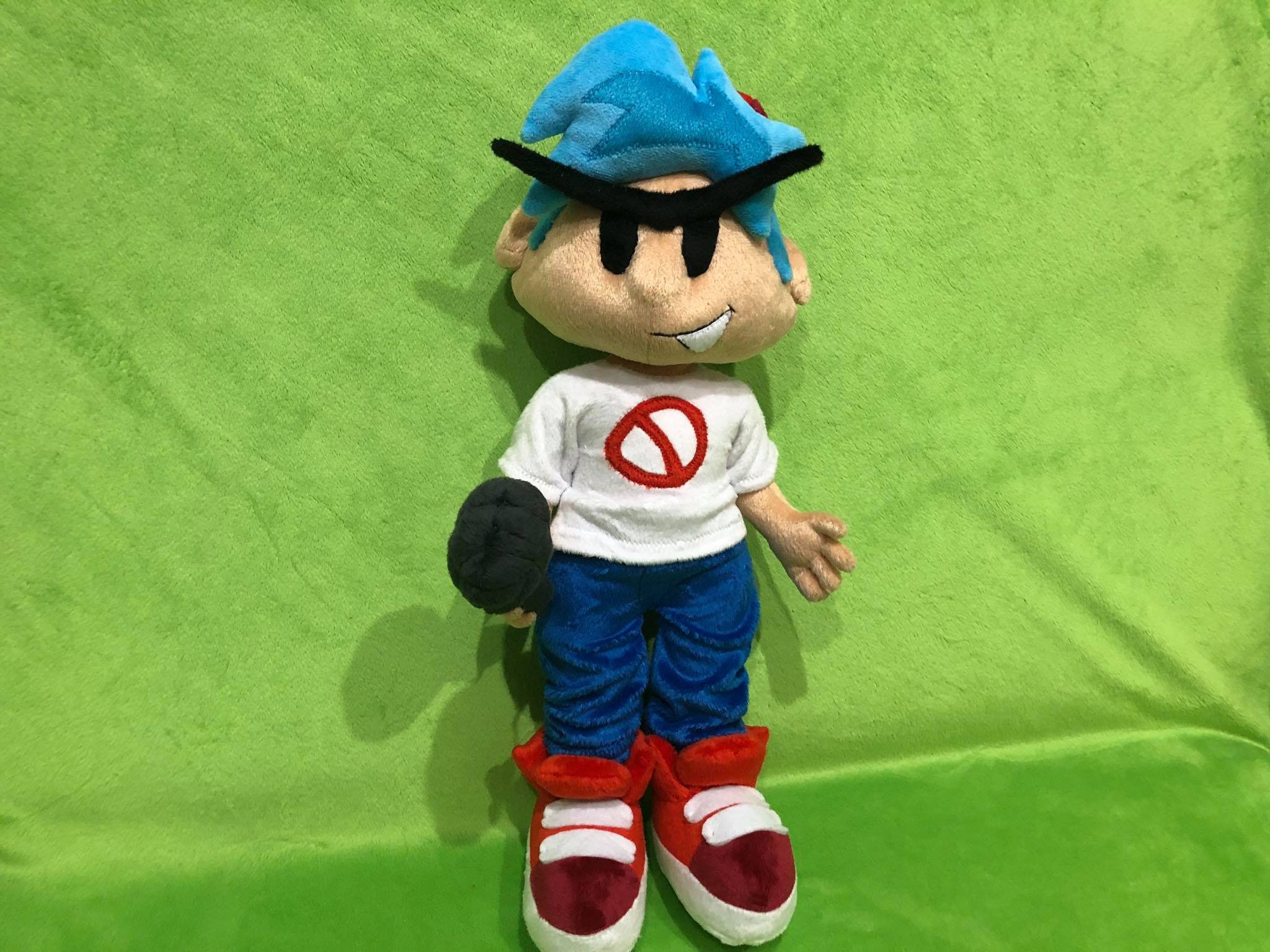  Fnf Boyfriend Plush Toy, Friday Night Funkin Plushies  Boyfriend, Boyfriend Plush, 10 Inch : Toys & Games