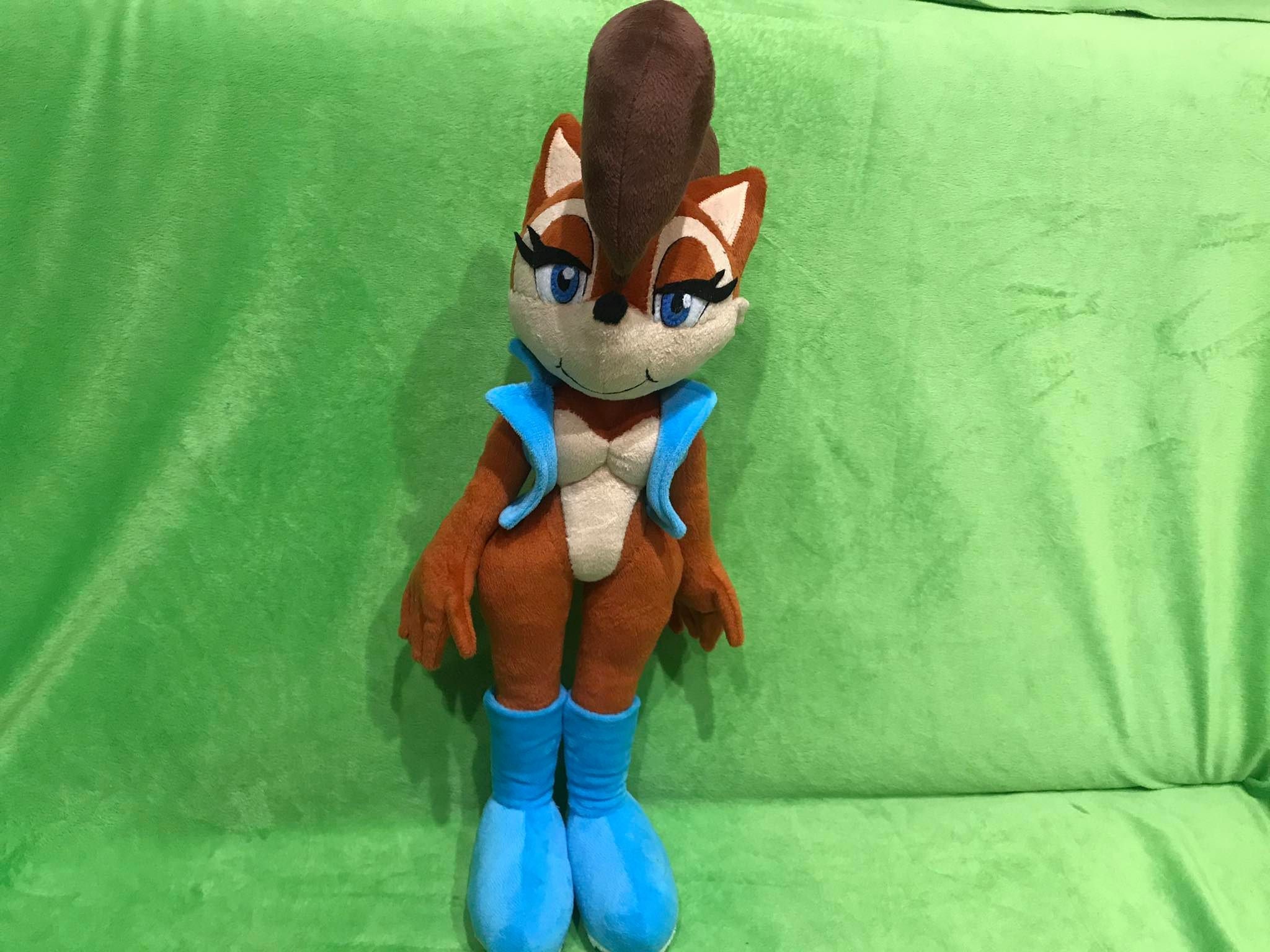 sonic the hedgehog sally plush