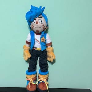 Custom plush toy.