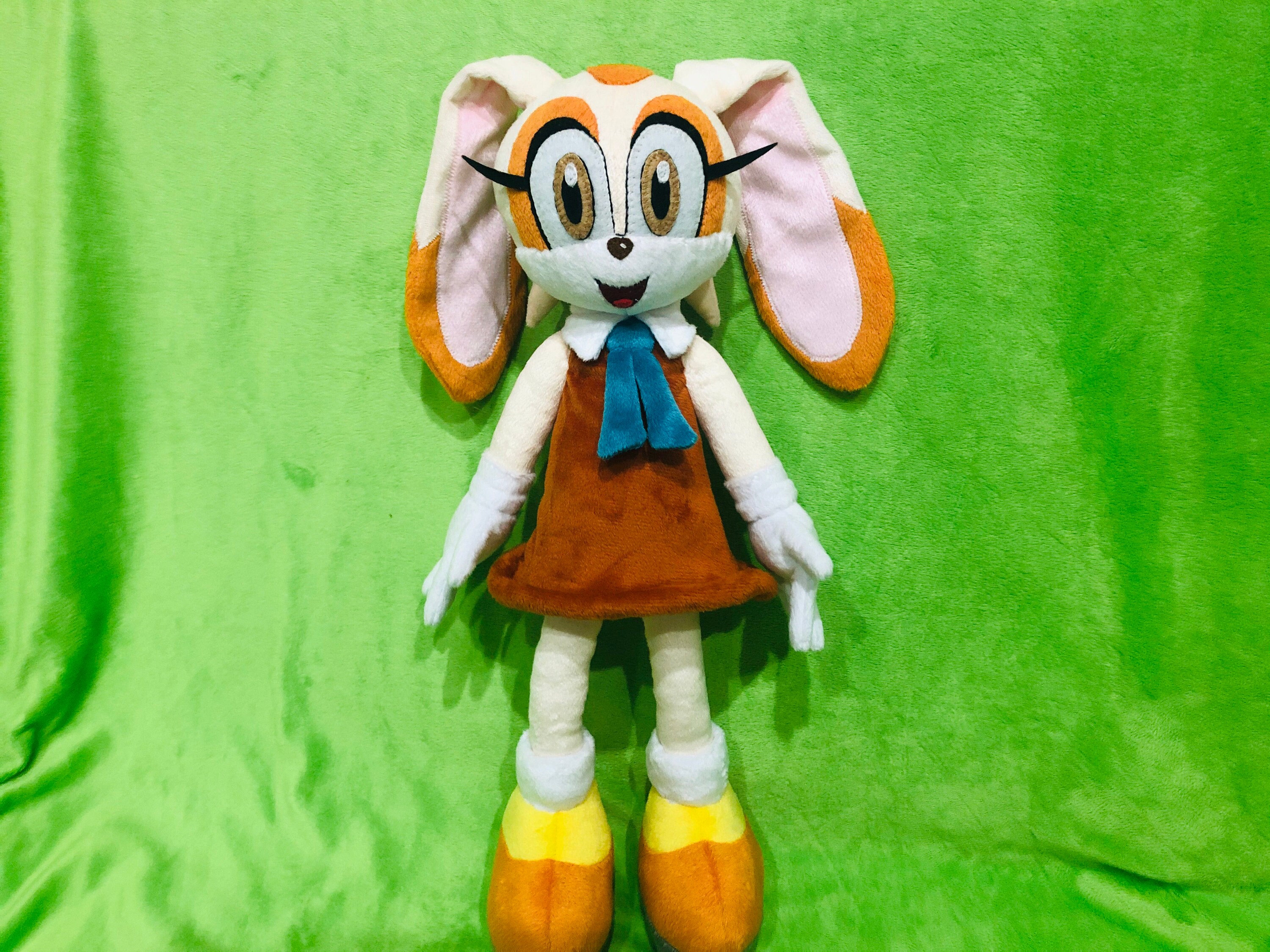 61651 Safe Artist Eoswalden Cream The Rabbit Sonic Vanilla The Rabbit Sonic Anthro Sega Sonic The Hedgehog Series 2020 Cute Female Tiny Mom Furbooru