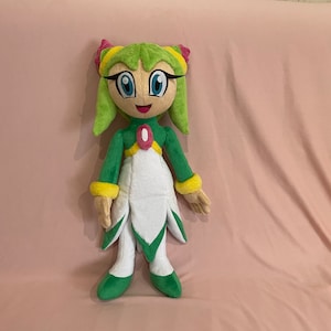 Сustom Plush Just Like Hyper Sonic the Hedgehog Inspired Handmade