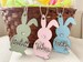 Personalized Easter Basket Tags, Easter Baskets Personalized, Bunny Tags, Easter Basket Tags, Easter Name Tag, 3D Easter Tag, 3D Name Tag 