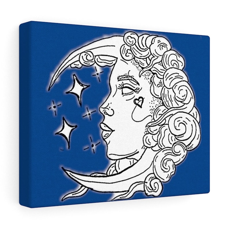 Canvas Gallery Wraps Moon Child