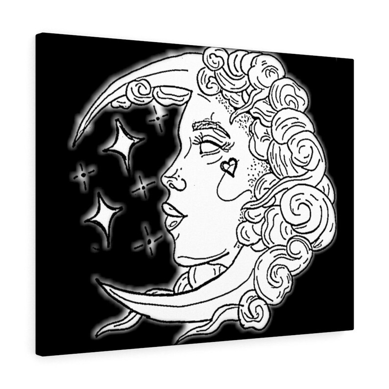 Canvas Gallery Wraps Moon Child