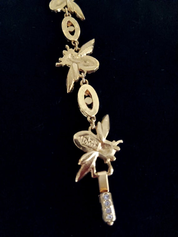 Joan  Rivers " Crystal  Bee Bracelet ". - image 2