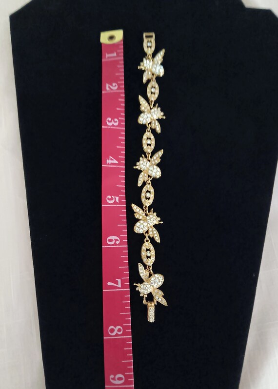 Joan  Rivers " Crystal  Bee Bracelet ". - image 6