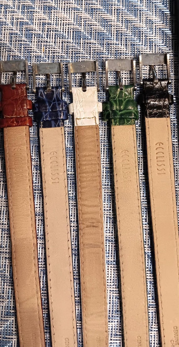 Ecclissi Sterling Silver & Gold Watch with interc… - image 6