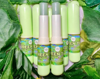 Green Tea & Aloe Hydrating Natural Lip Balm