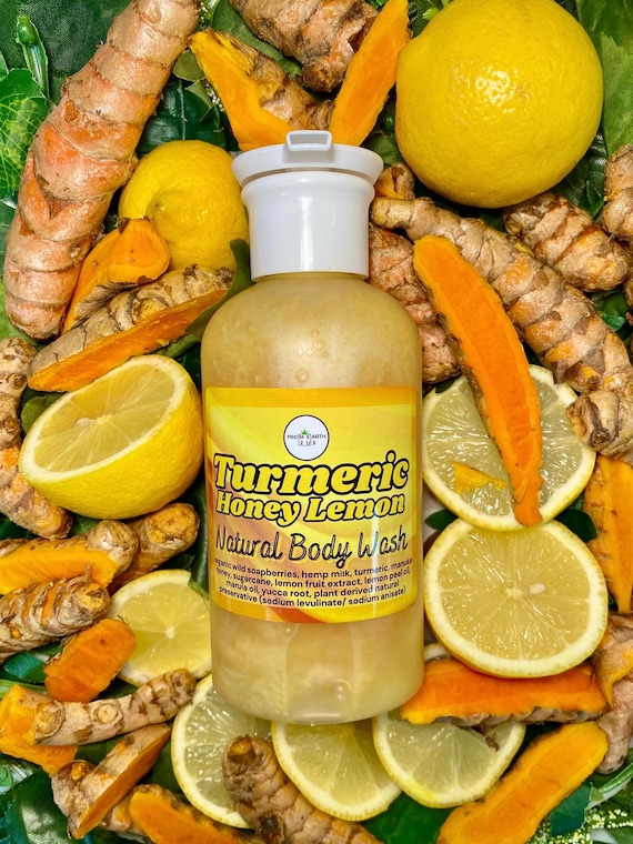 Turmeric & Honey Lemon Natural Body Wash