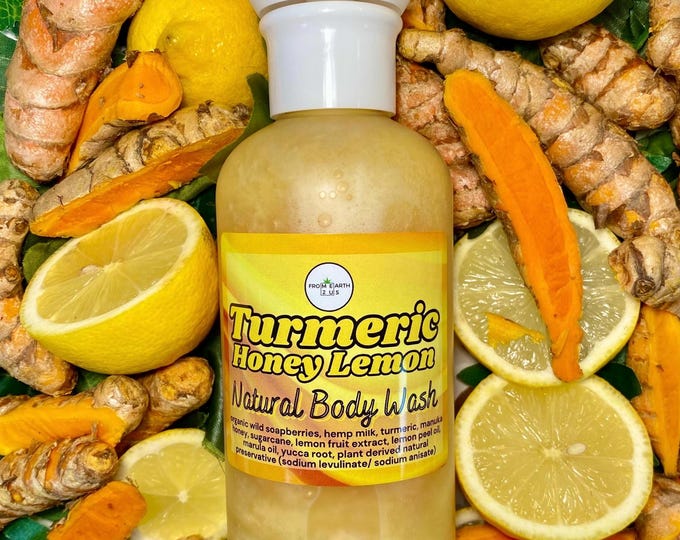 Turmeric & Honey Lemon Natural Body Wash