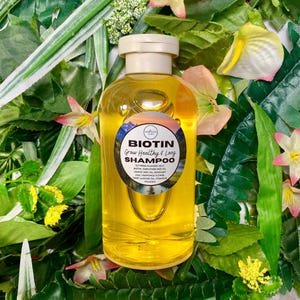 BIOTIN Natural Vegan Shampoo for Healthy Hair 14 ounces