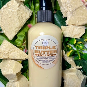 Triple Butter Natural Body Lotion bild 1