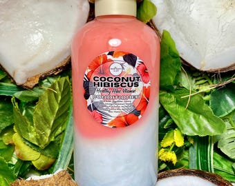 Coconut Hibiscus Natural Conditioner for Healthy Hair 14 ounces