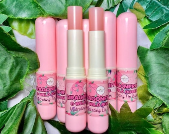 Dragonfruit & Wild Rose Hydrating Natural Lip Balm