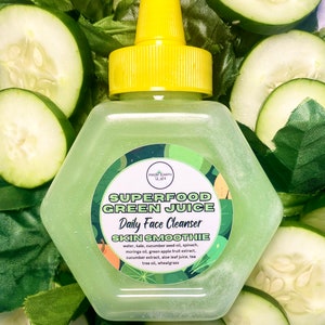 Superfood Green Smoothie Natural Face Wash