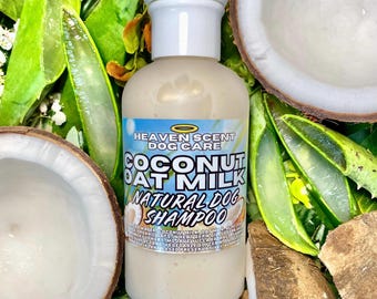 Coconut Oat Milk Natural Dog Shampoo 14 Ounces