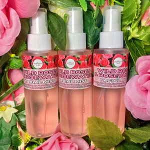 Wild Roses & Rosewater Hydrating Facial Mist Spray