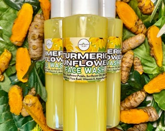 Turmeric Face Wash Gel Cleanser