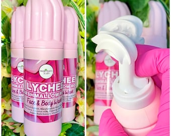 Creamy Whipped Lychee & Marshmallow Root Face + Body Wash