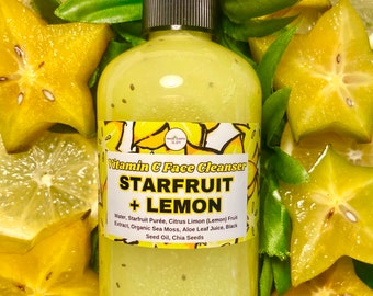 Starfruit & Lemon Natural Vitamin C Face Wash