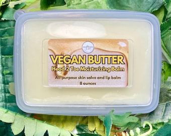 Vegan Butter Balm Head 2 Toe Moisturizing Skin Balm
