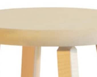 Custom Built Round Bar Stool Seat