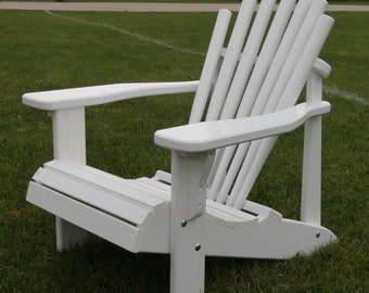 Handcrafted Baseball Bat Adirondack Muskoka Patio Deck Cottage Kit Without Stain Finish