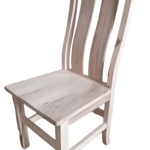 Unfinished maple chairs discount