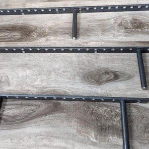 Custom Built Heavy Duty Hidden steel bracket for floating shelf