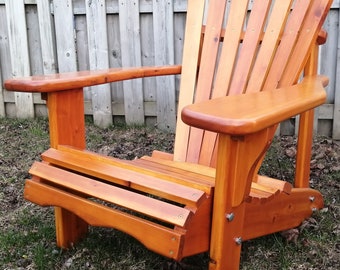 Cedar Adirondack Muskoka chair