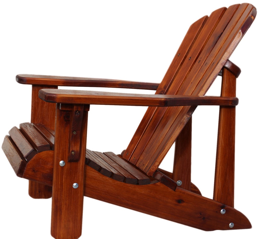 Youth Subassembled Cedar Adirondack Muskoka Chair Kit Etsy