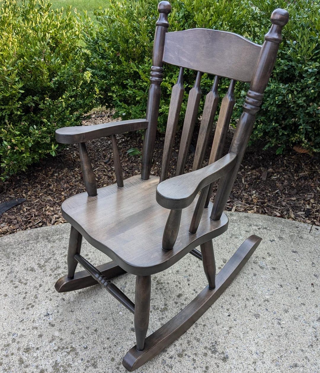 Handcrafted Maple Kids Rocking Chair - Etsy