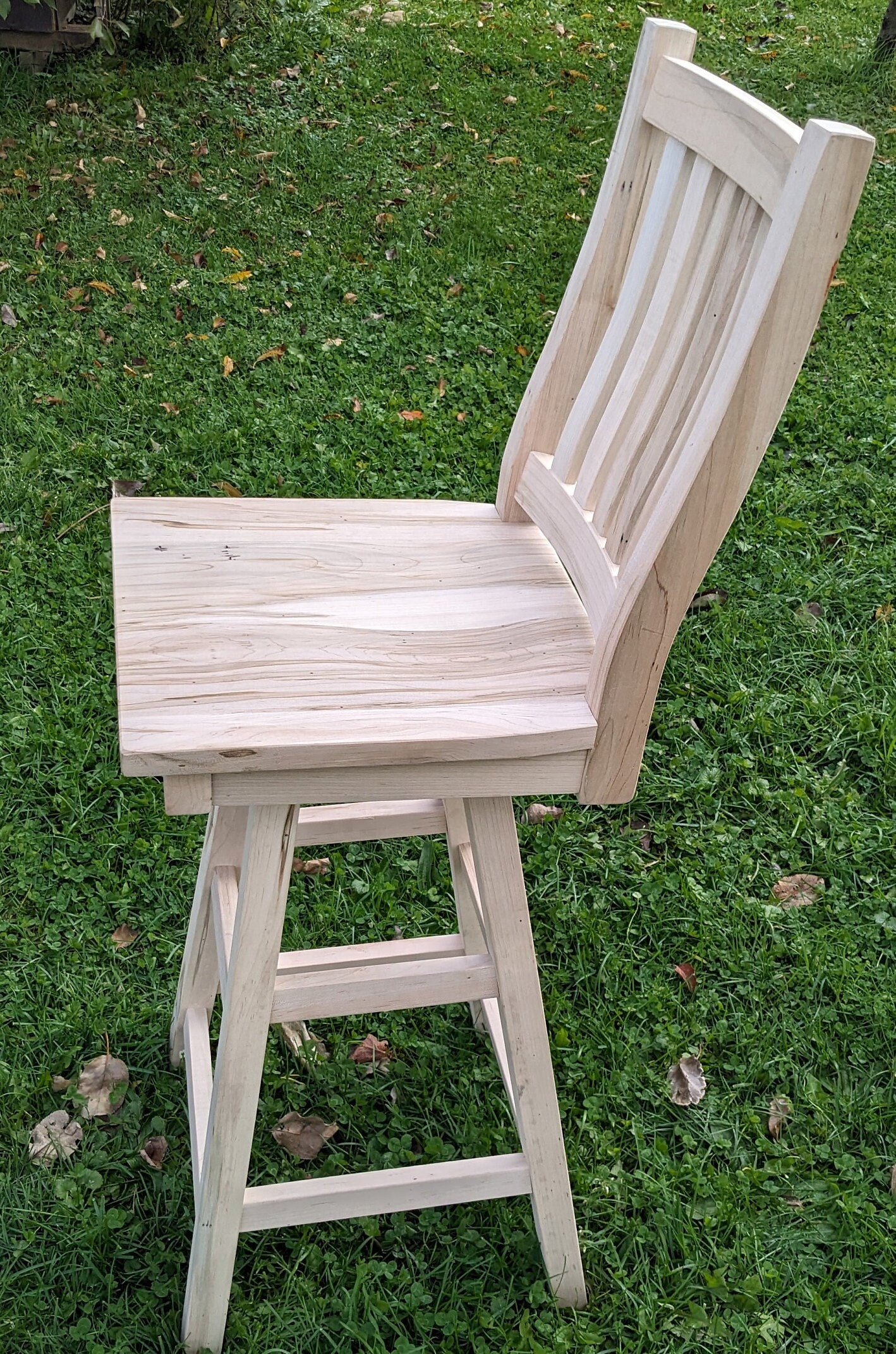 Solid Maple Chairs Etsy UK
