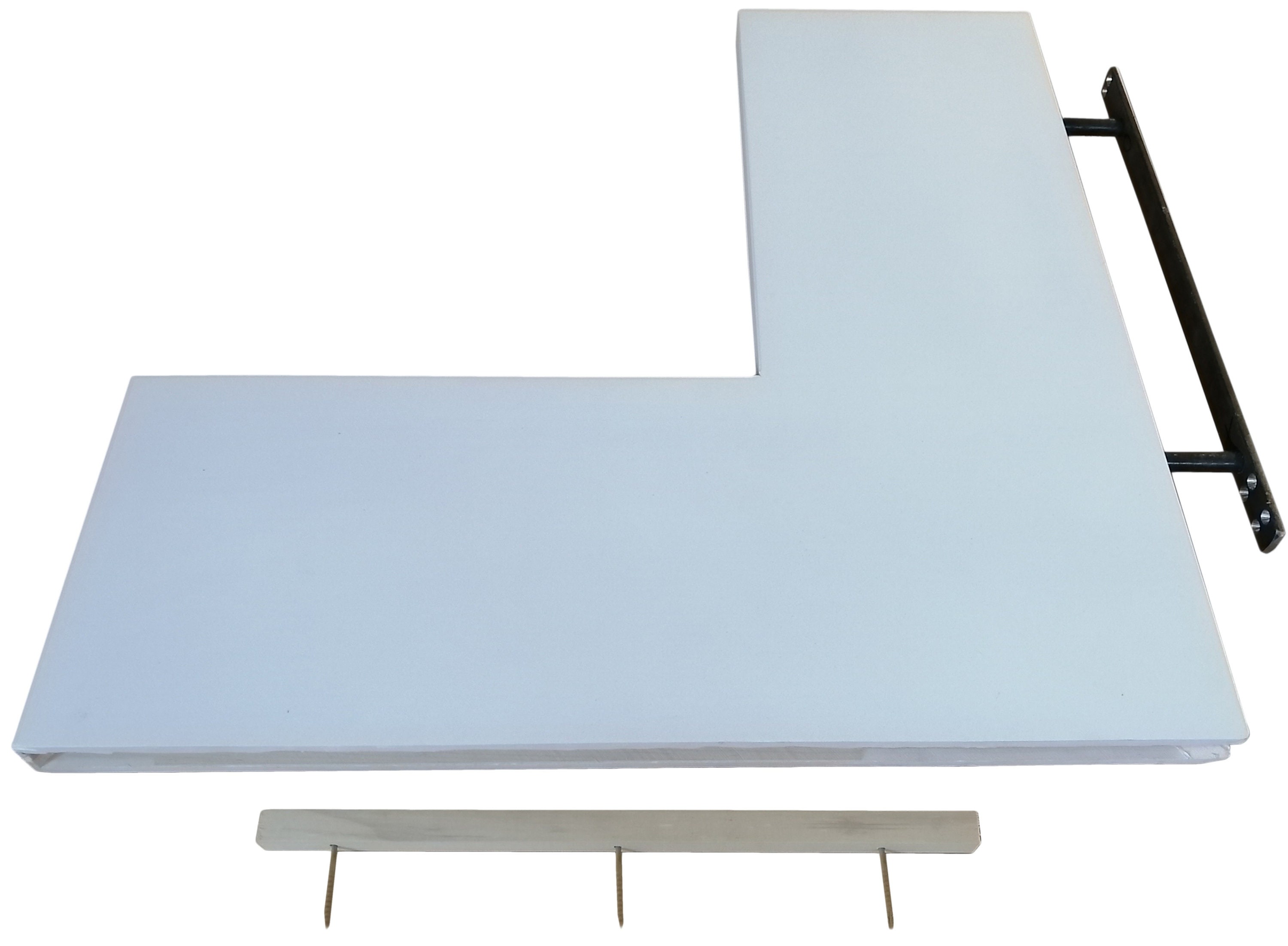 Solid Wood Corner Floating Shelf Shelves Etsy Canada