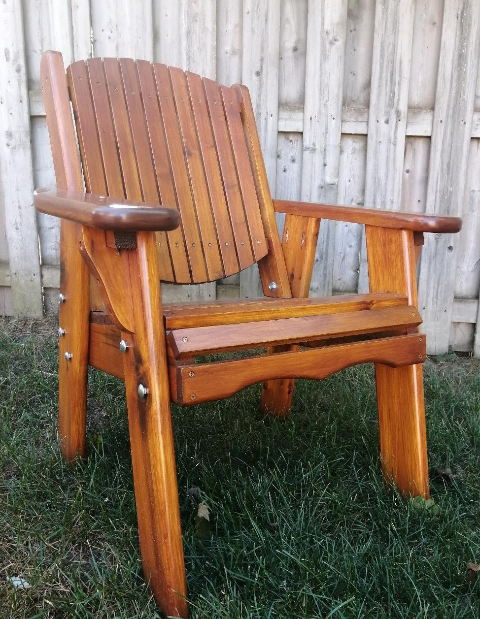 Premium Knot-free Cedar Adirondack Chair Kit 