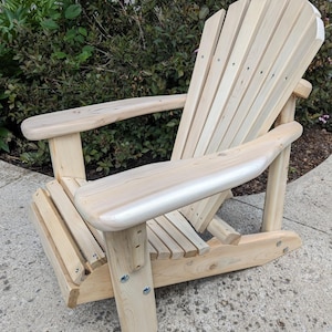 Kids Sub-assembled Cedar Adirondack Muskoka Chair Kit