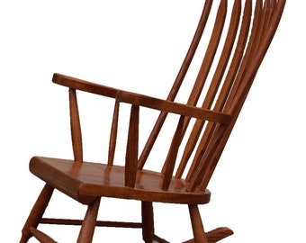 Amish/Mennonites Handmade Maple Boston Rocking Chair Kit