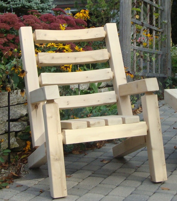 Cedar log chairs hotsell
