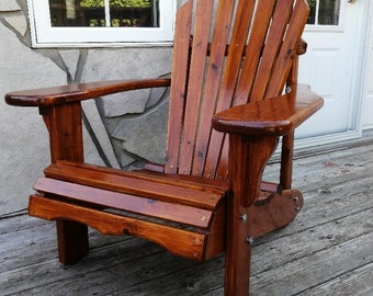 Cedar Adirondack Muskoka chair