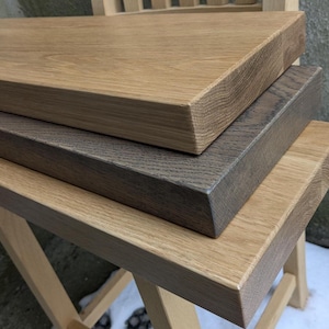 White Oak Board Without mounting hardware