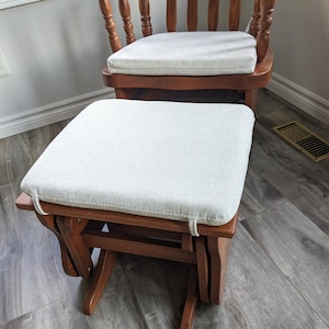 Dutailier Glider and Ottoman - Etsy Canada